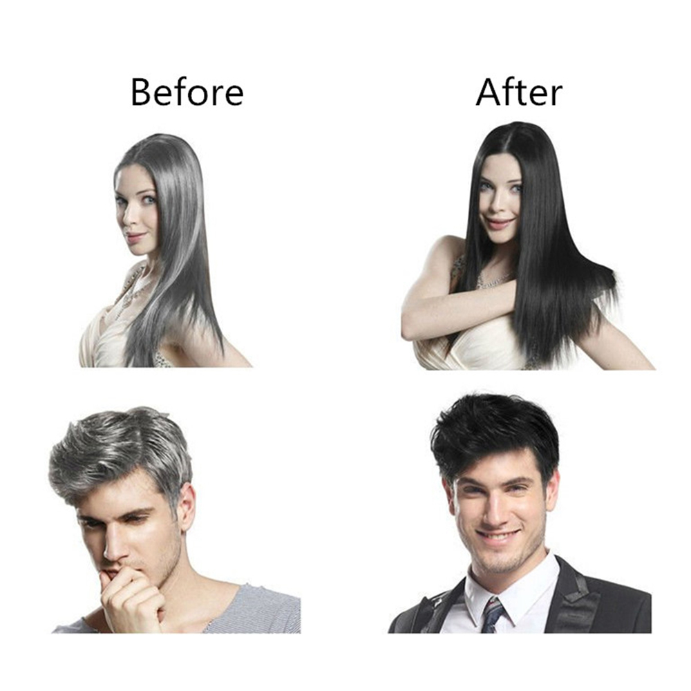 10 Pcs Fast Black Hair Shampoo - Hair Spray Color review and price