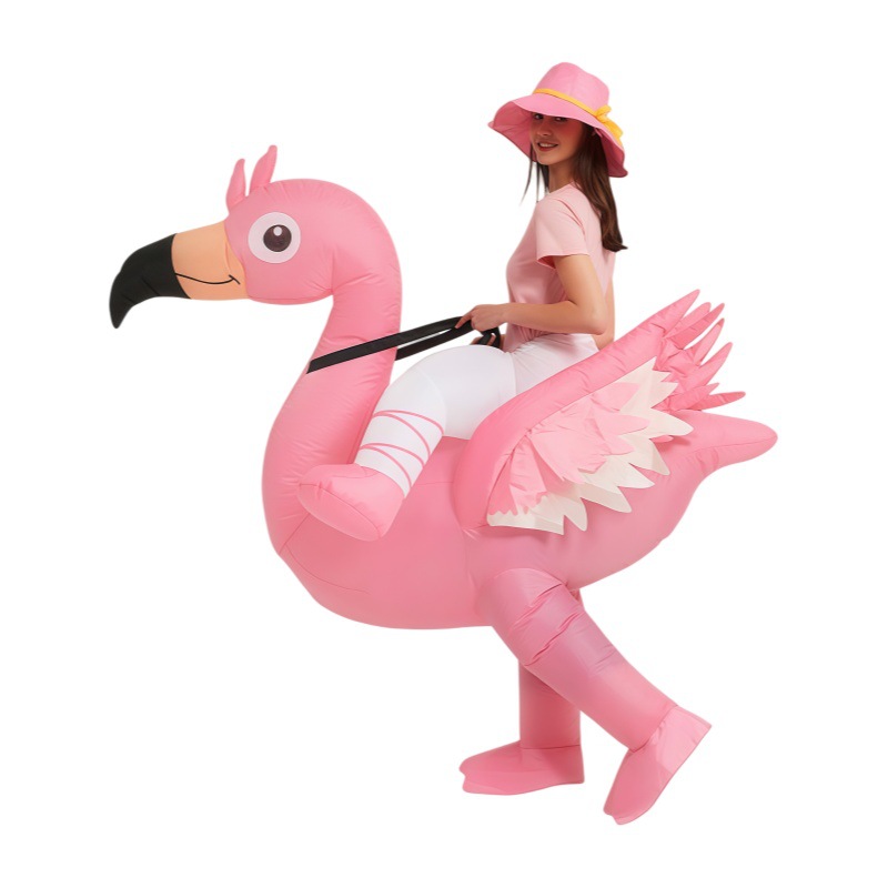 Pink Flamingo Inflatable Costu - Cosplay Prop review and price