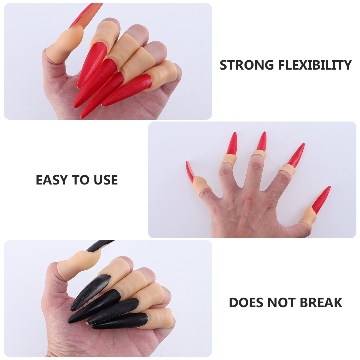 20Pcs Halloween Nails Props Ru - Easy Cosplay Prop review and price