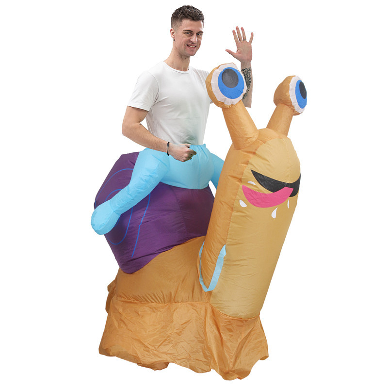 Riding Snail Inflatable Costum - Cosplay Prop review and price