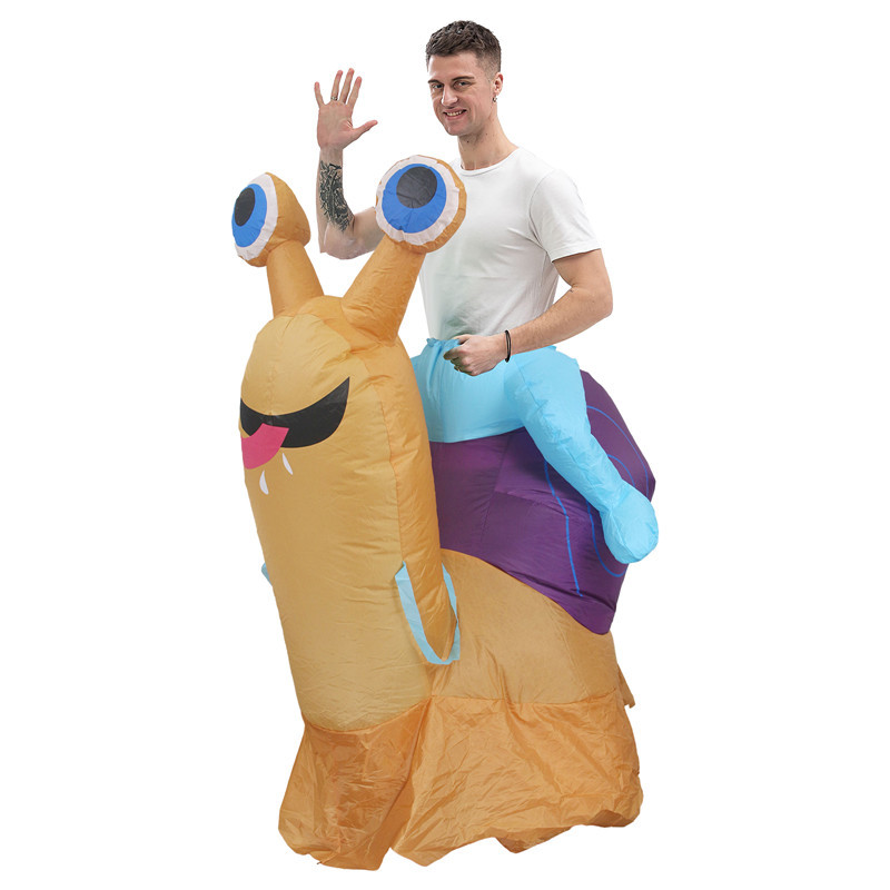 Riding Snail Inflatable Costum - Cosplay Prop review and price