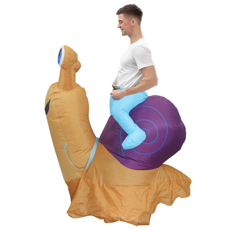 Riding Snail Inflatable Costum - Cosplay Prop review and price