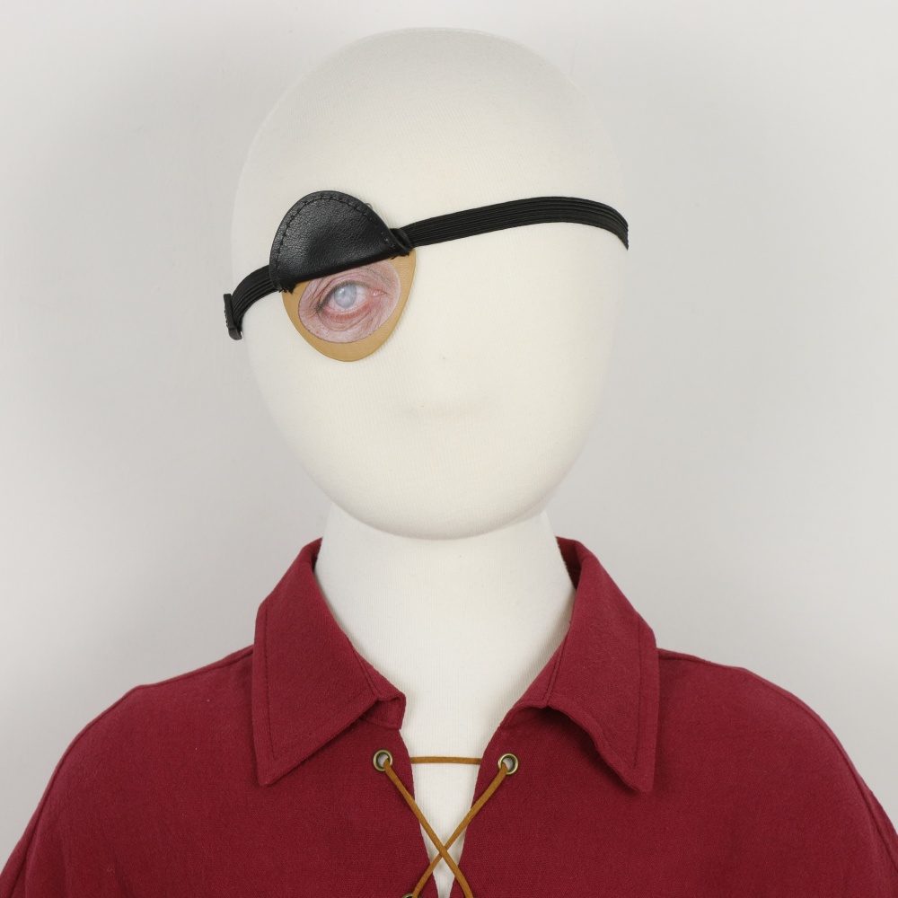 Black PU Leather Pirate Eyepat - Cosplay Prop review and price