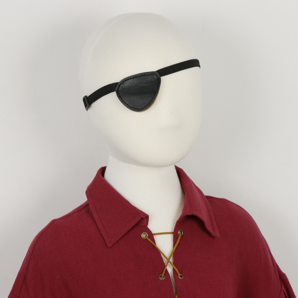 Black PU Leather Pirate Eyepat - Cosplay Prop review and price